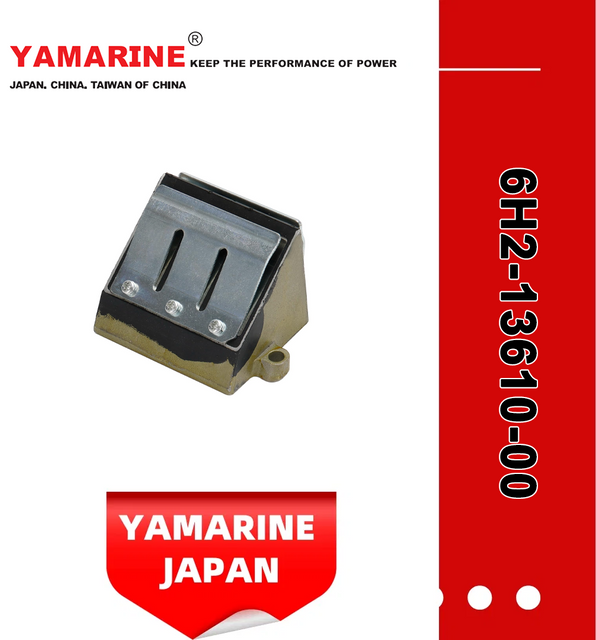 60HP YAMAHA Outboard Reed Valve Assy 6h2-13610-00