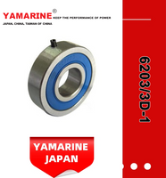 Ikc Motorcycle, Motorbike, Motor Wheel Hub Ball Bearing 6203/3D-1 Equvialent Japan Koyo, NTN, NSK Brand