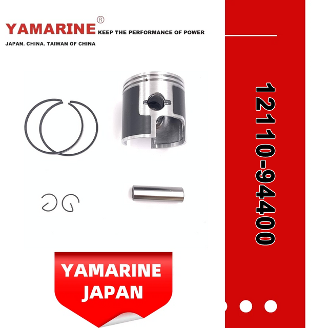 Yamarine Outboard Piston Kit 12110-94400 Fit for Suzuki Dt40 Marine Engine