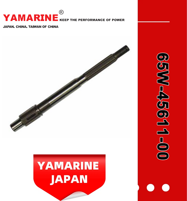 JAPAN YAMARINE outboard motor PROPELLER SHAFT 65W-45611-00 fit for YAMAHA 25HP 30HP outboard engine