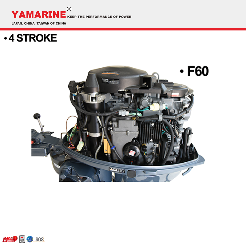 JAPAN YAMARINE 4 STROKE 60HP outboard motor replace YAMAHA F60 outboard engine