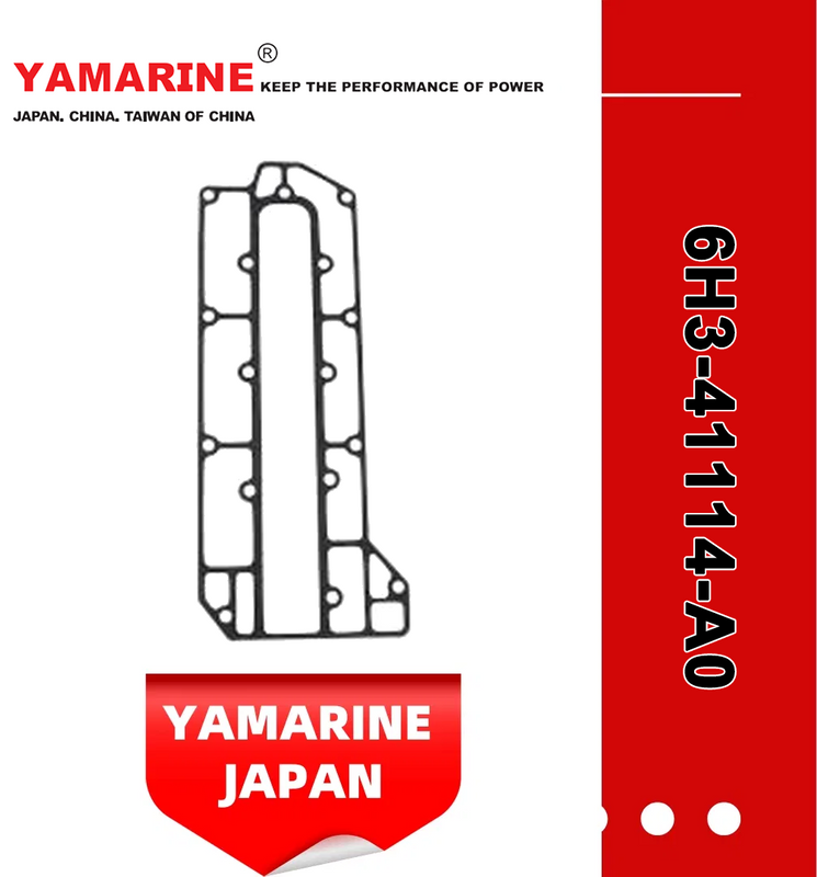 Yamarine Outboard Gasket, Exhaust Outer Cover 6h3-41114-A0 Fit for YAMAHA 60HP Outboard Engine