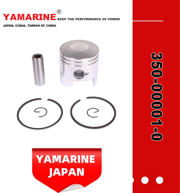 YAMARINE outboard motor Piston Set 350-00001-0 fit for MERCURY TOHATSU 9.9HP/15HP/18HP