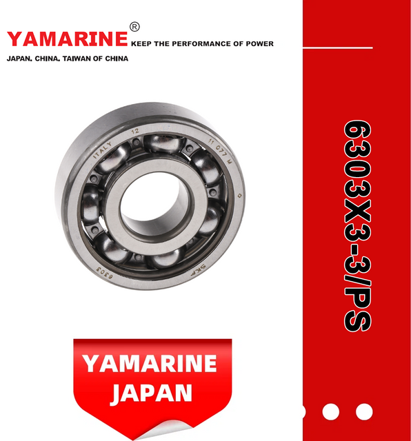 Ikc Motorcycle, Motorbike, Motor Wheel Hub Ball Bearing 6303X3-3/PS Equvialent Japan Koyo, NTN, NSK Brand