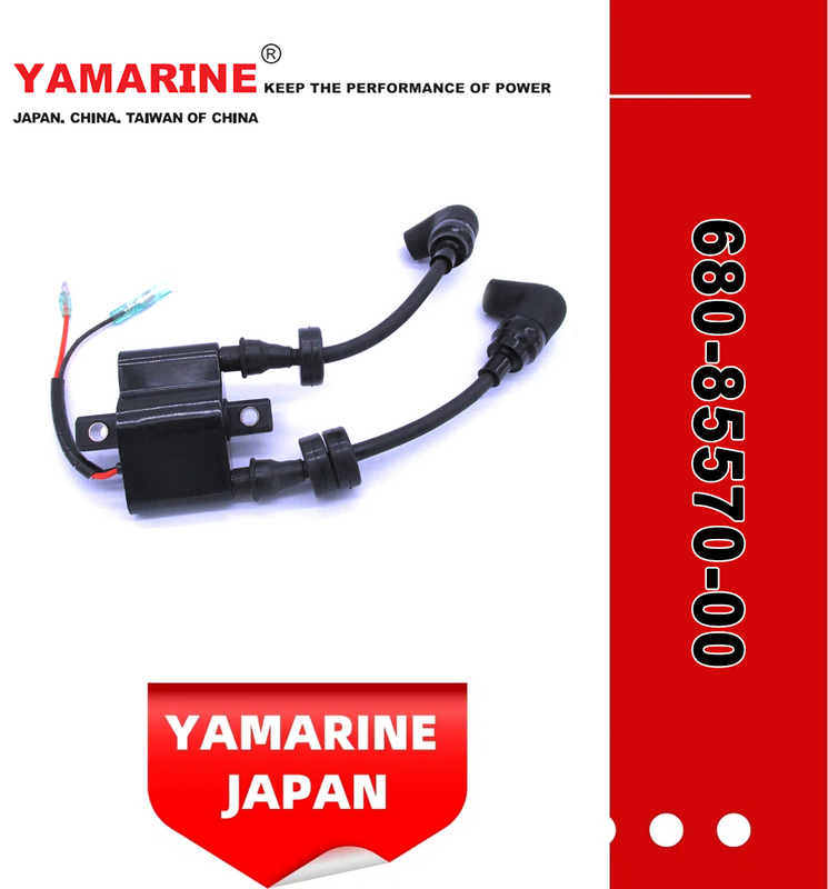 YAMAHA Outboard Motor ignition Coil 680-85570-00