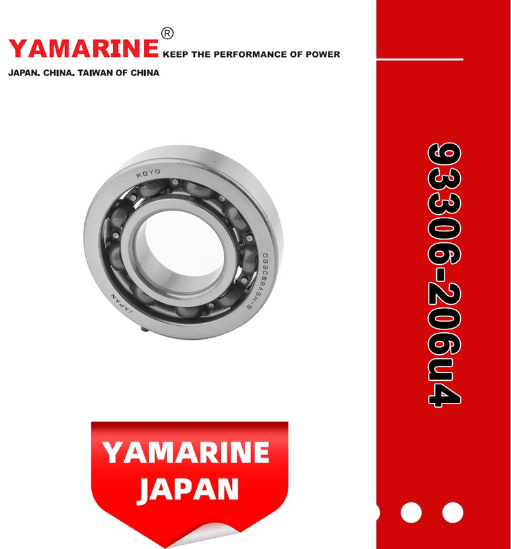 93306-206u4 Pin YAMAHA Outboard Spare Part Engine Bearing 9.9HP, 15HP, 20HP, 25HP, 30HP, 40HP, 48HP, 60HP, 70HP, 80HP, 100HP (Y93306-206U4)