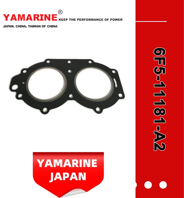 E40g YAMAHA Outboard 6f5-11181-A2 Gasket, Cylinder Head 1