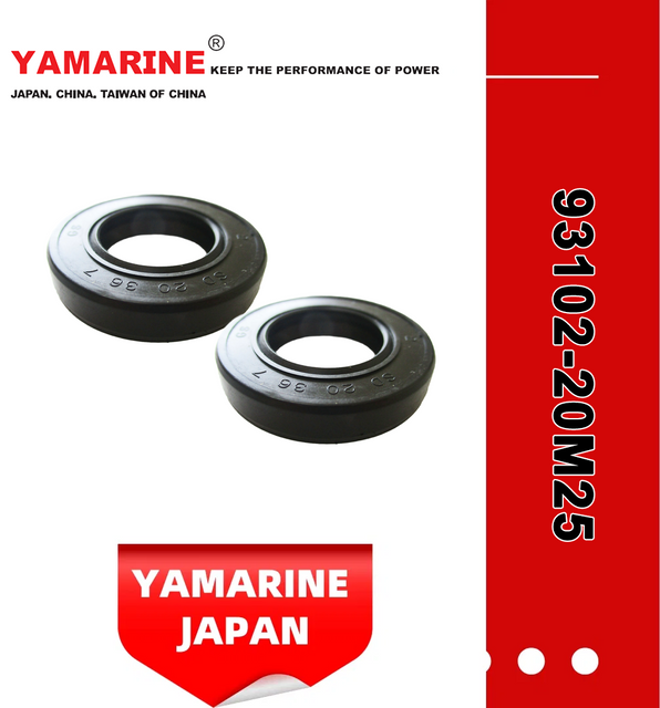 JAPAN YAMARINE Outboard Motor Oil Seal 93102-20M25 fit for YAMAHA Outboard Engine 8HP