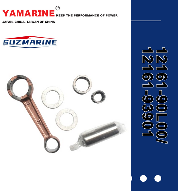 SUZMARINE DT9.9/DT15 outboard motor Connecting Rod Kit 12161-90L00/12161-93901 fit for SUZUKI 9.9HP 15HP marine engine 