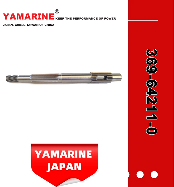 JAPAN YAMARINE outboard motor Prop Shaft 369-64211-0 fit for TOHATSU MERCURY 5HP 6HP