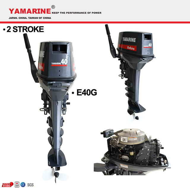 JAPAN YAMARINE E40GMH outboard motor replace YAMAHA 2 stroke outboard engine 