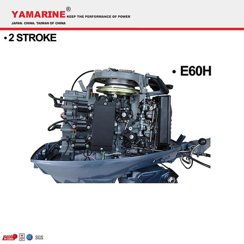 JAPAN YAMARINE 60HP outboard motor replace YAMAHA 2 stroke outboard engine