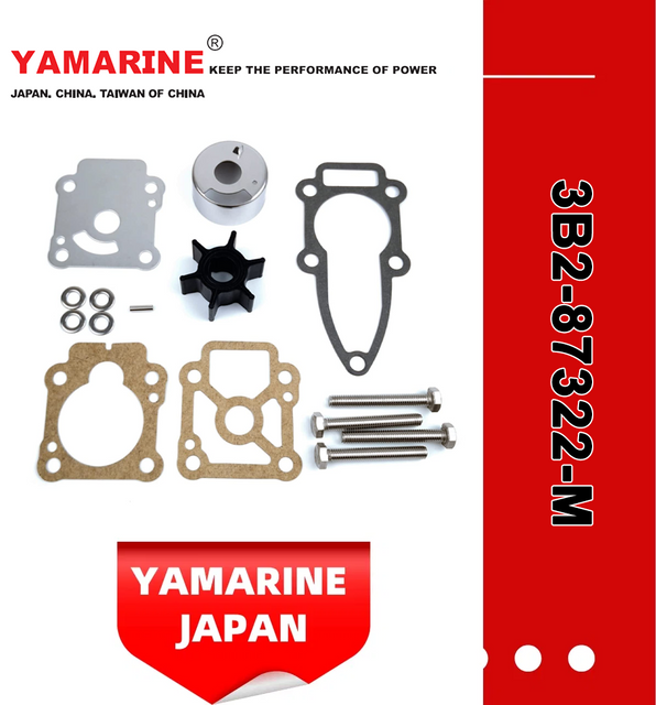 YAMARINE outboard motor Water Pump Repair Kit 3B2-87322-M fit for MERCURY TOHATSU 8HP/9.8HP
