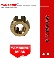 YAMARINE outboard motor Propeller Nut 369-64121-0 fit for MERCURY TOHATSU 8HP/9.8HP