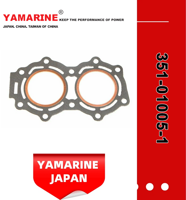 YAMARINE outboard motor Cylinder head Gasket 351-01005-1 fit for MERCURY TOHATSU 9.9HP/15HP/18HP
