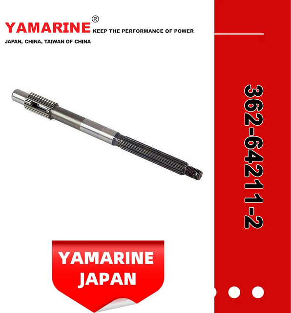 YAMARINE outboard motor Propeller Prop Shaft 362-64211-2 fit for MERCURY TOHATSU 9.9HP/15HP/18HP