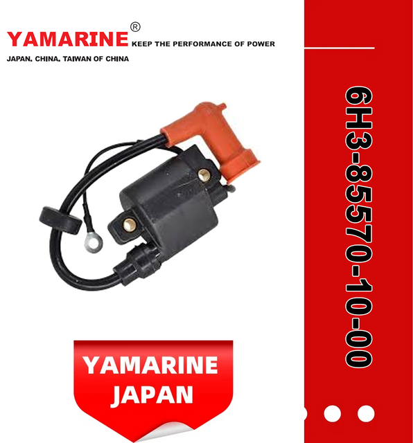 Yamarine Outboard Ignition Coil 6h3-85570-00 Fit for YAMAHA 60HP 70HP Outboard Engine