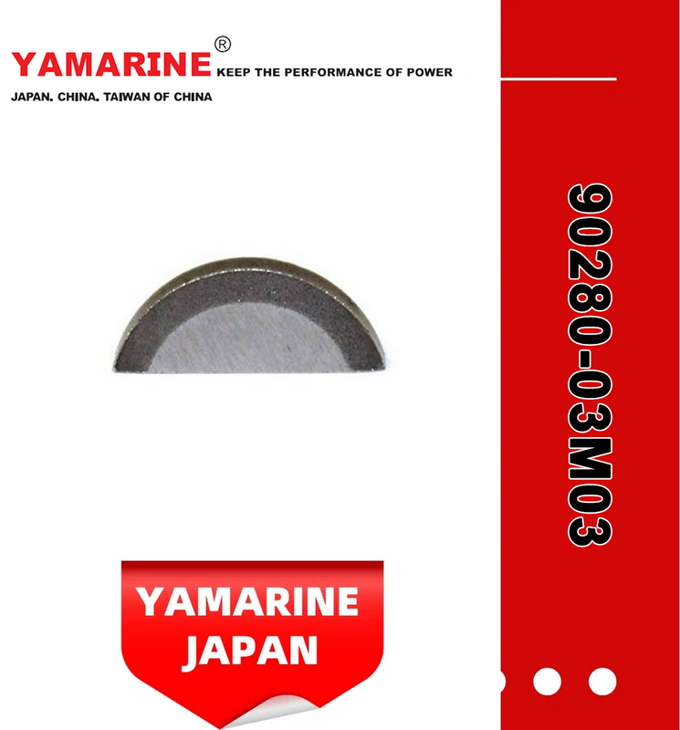 E40X YAMAHA Outboard Water Pump Woodruff Key 90280-03m03