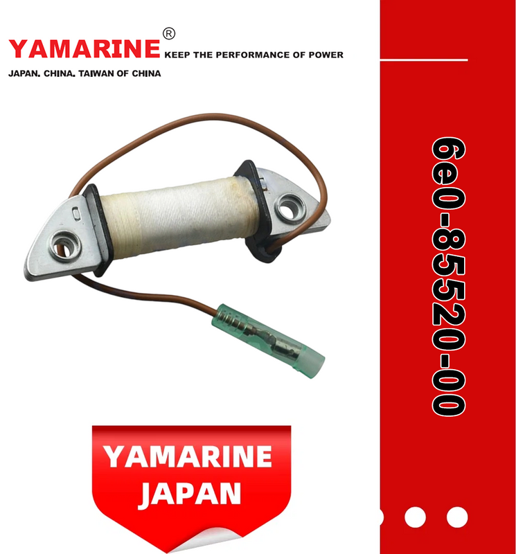 YAMAHA Outboard Coil Charge 6e0-85520-00 for YAMAHA Outboard Motor 4HP 5HP 2 Stroke Boat Engine
