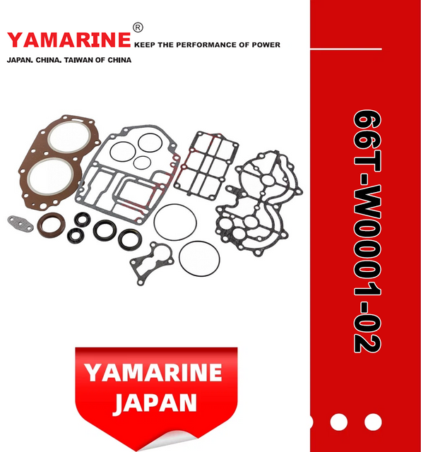 JAPAN YAMARINE OUTBOARD GASKET REPAIR KIT 66T-W0001-02 Fit for YAMAHA E40X outboard motor 