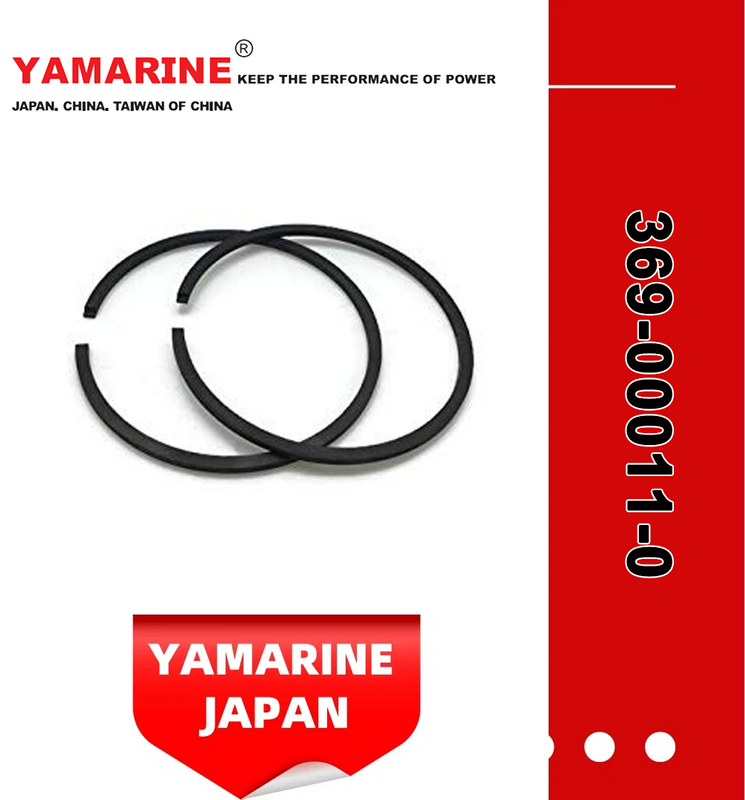 JAPAN YAMARINE outboard motor Piston Ring 369-00011-0 fit for TOHATSU MERCURY 5HP 6HP
