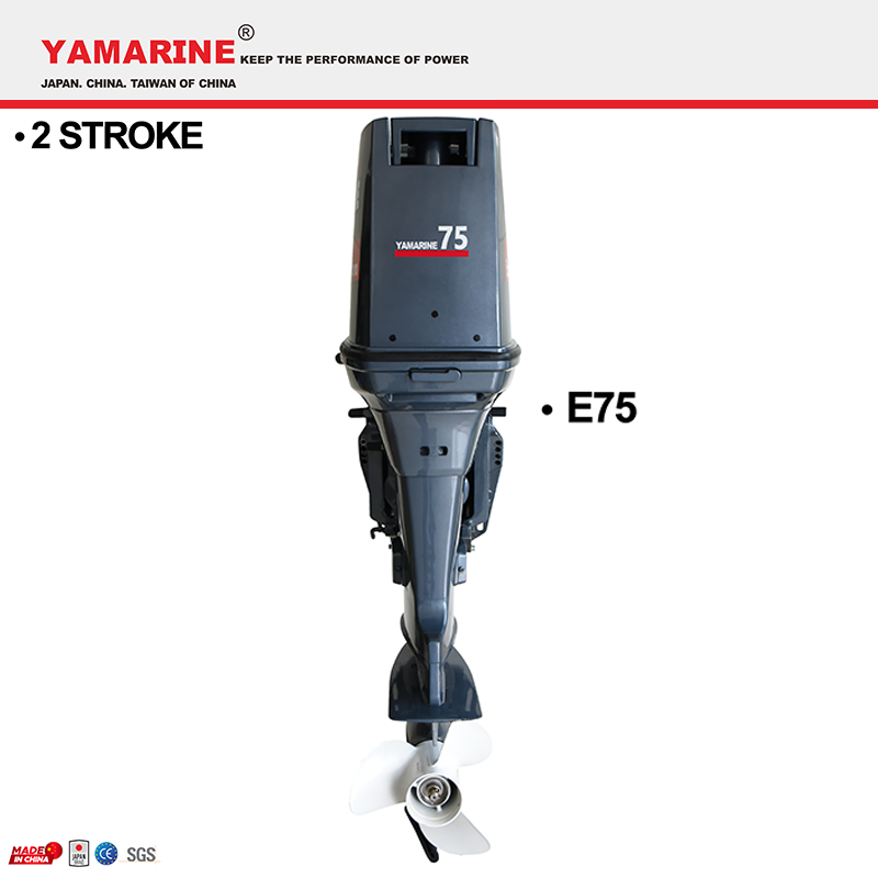 JAPAN YAMARINE 75HP outboard motor replace YAMAHA 2 stroke outboard engine