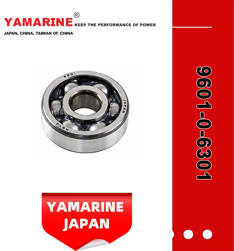 YAMARINE outboard motor Ball bearing 9601-0-6301 fit for MERCURY TOHATSU 8HP/9.8HP