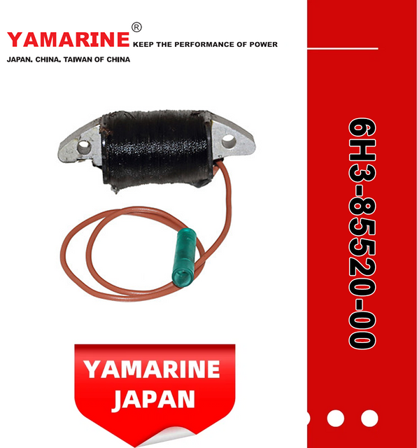 Yamarine Outboard Coil Charge 6h3-85520-00 Fit for YAMAHA 60HP Outboard Engine