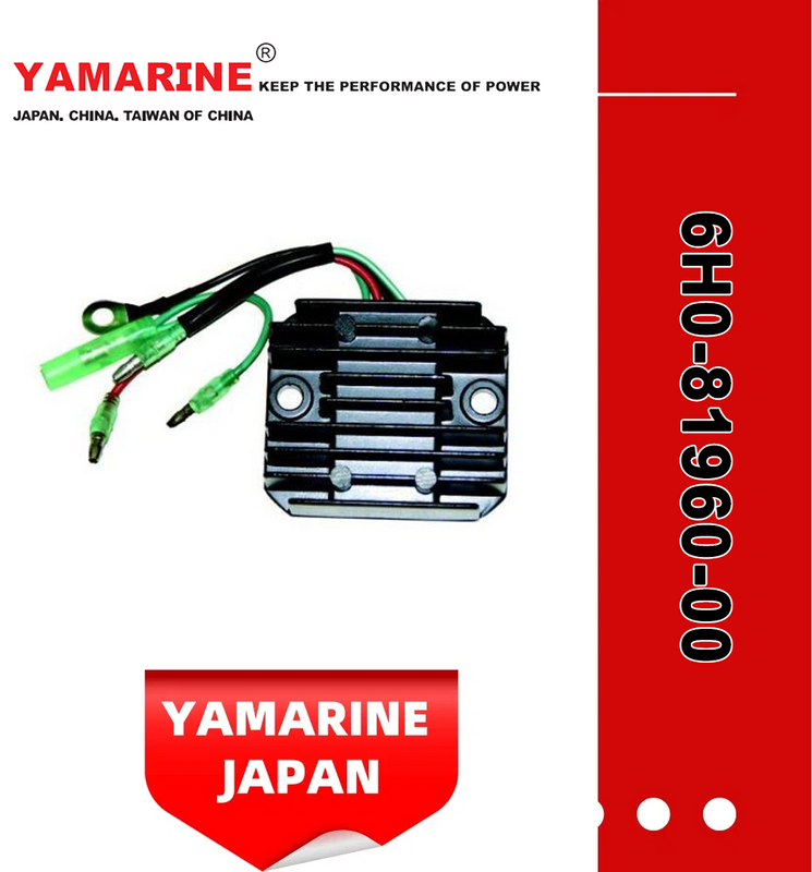 Yamarine Outboard Rectifier&Regulator Assy 6h0-81960-00 Fit for YAMAHA 75/85HP Outboard Engine