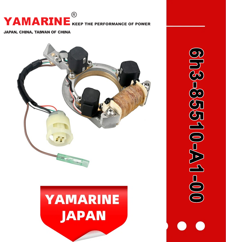 6h3-85510-A1-00 Outboard Starter Coil Charge for 60HP YAMAHA Outboard Engine E60mlhy
