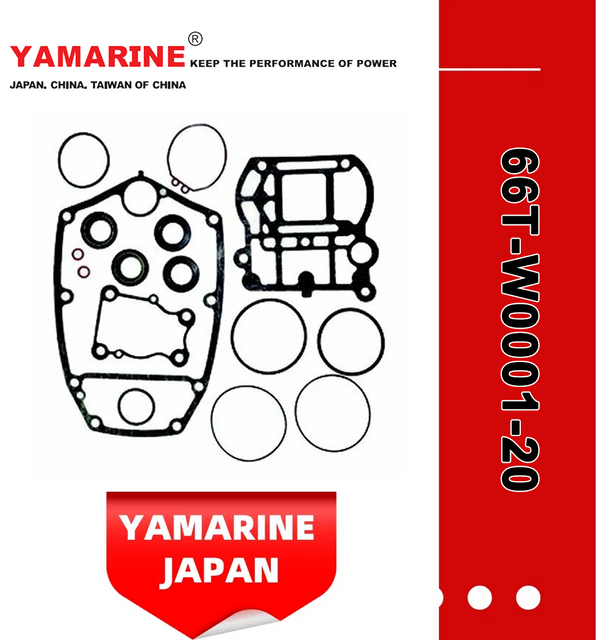 JAPAN YAMARINE OUTBOARD GASKET KIT ,WATER PUMP 66T-W0001-20 Fit for YAMAHA E40X outboard motor 