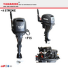 JAPAN YAMARINE 4 STROKE 15HP outboard motor replace YAMAHA F15 outboard engine