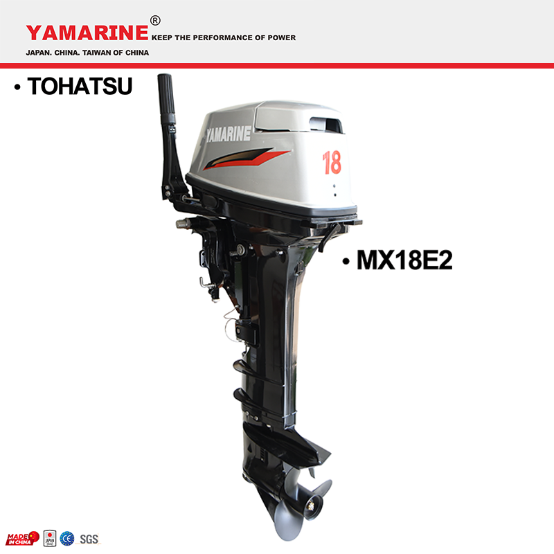 JAPAN YAMARINE 18HP outboard motor replace TOHATSU MX18E2 outboard engine