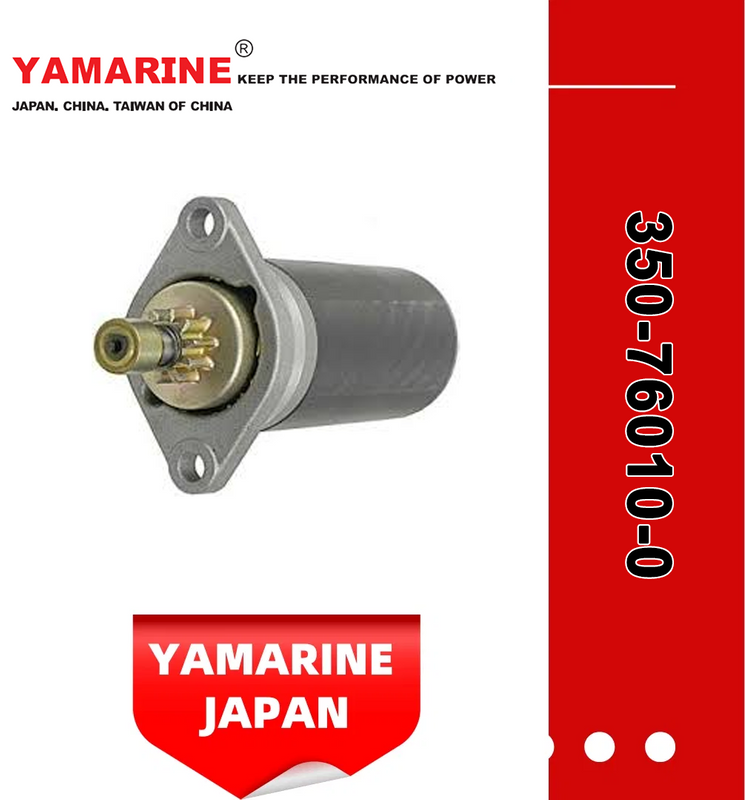 YAMARINE outboard motor Starter Motor 350-76010-0 fit for MERCURY TOHATSU 8HP/9.8HP