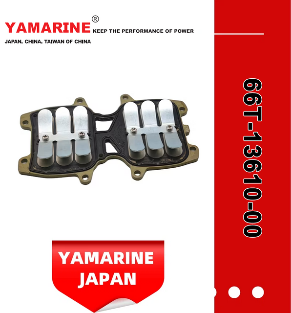 YAMAHA Outboard Reed Valve Assy 66t-13610-00 for YAMAHA 2-Stroke 40HP 40X E40X Outboard Motors Engine.