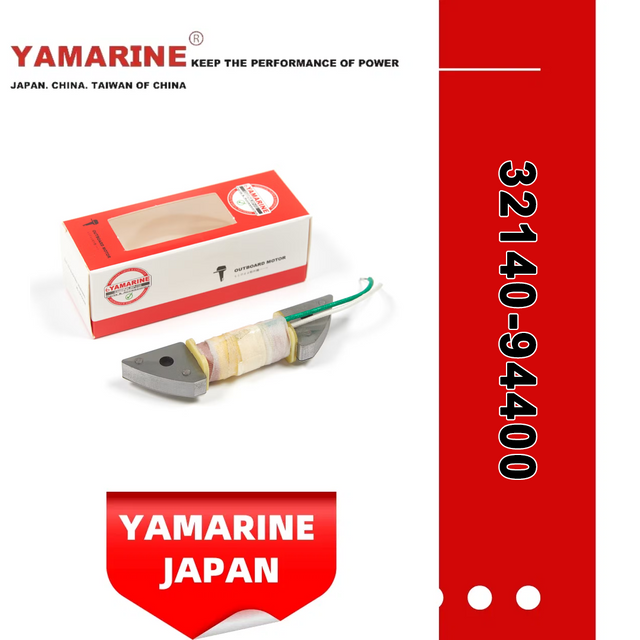 Yamarine Outboard Coil Charge 32140-94400 Primary Coil Fit for Suzuki Dt40 Marine Engine