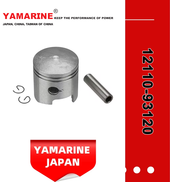 Suzuki Outboard Dt9.9 Dt15 Piston Kit 12110-93120 Std, Piston Ring 1.5 mm