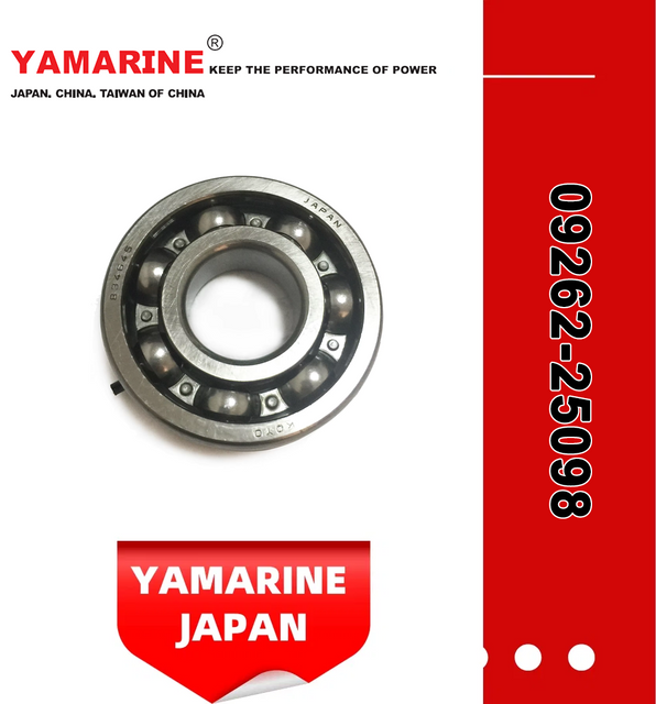 Suzuki Marine 09262-25098 Bearing (25X62X17) Outboard Engine Bearing
