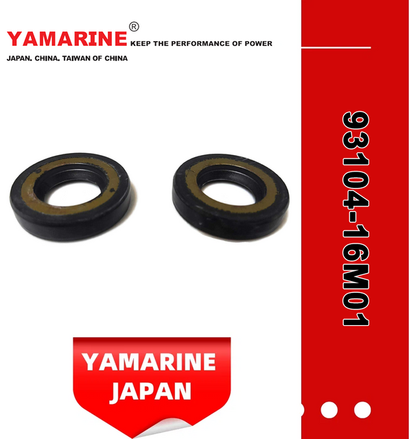 JAPAN YAMARINE Outboard Motor Oil Seal 93104-16M01 fit for YAMAHA Outboard Engine E40G/E40J
