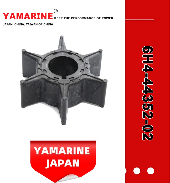 JAPAN YAMARINE outboard motor IMPELLER 6H4-44352-02 fit for YAMAHA 25HP 30HP outboard engine