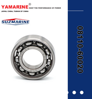 SUZMARINE DT9.9/DT15 outboard motor Bearing 08110-60020 fit for SUZUKI 9.9HP 15HP marine engine 