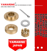 JAPAN YAMARINE outboard PROPELLER NUT KIT 63P-45987-01-00+688- 45997-01-00+92990- 18200-00+0171-18M04- 00+91490-40030-00 fit for YAMAHA 115-300HP