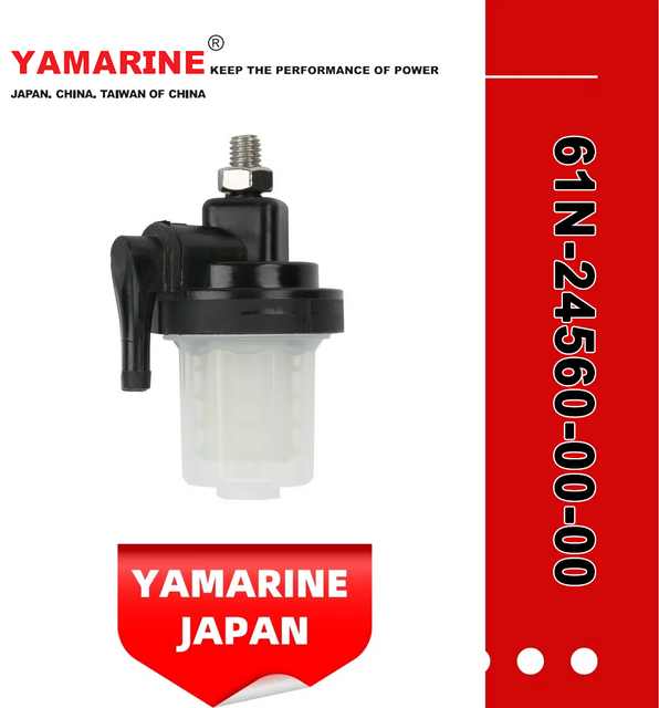 JAPAN YAMARINE OUTBOARD FUEL FILTER ASSY 61N-24560-00-00 Fit for YAMAHA E40X outboard motor 