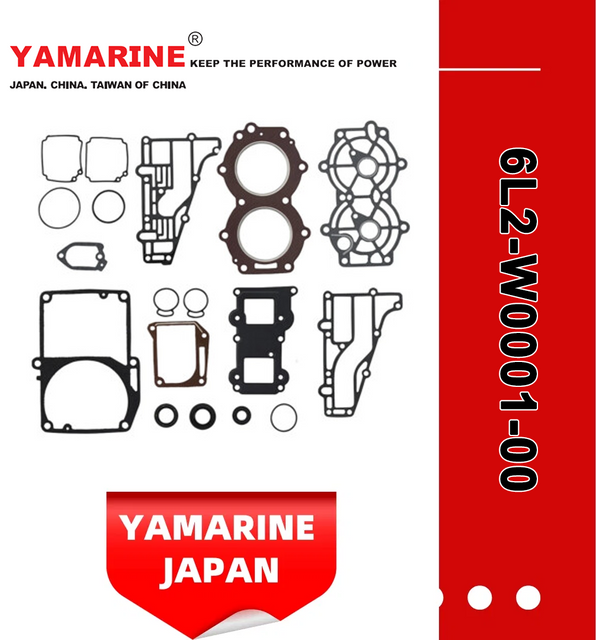 2 Stroke Outboard Gasket Kit 6L2-W0001-00 for YAMAHA 25HP / 30HP Model Outboard