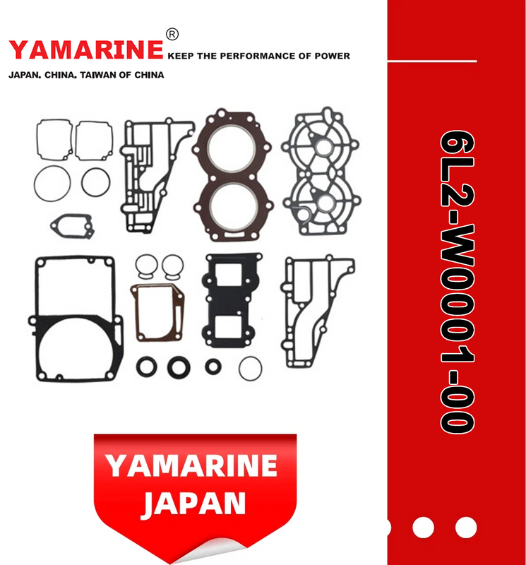 2 Stroke Outboard Gasket Kit 6L2-W0001-00 for YAMAHA 25HP / 30HP Model Outboard