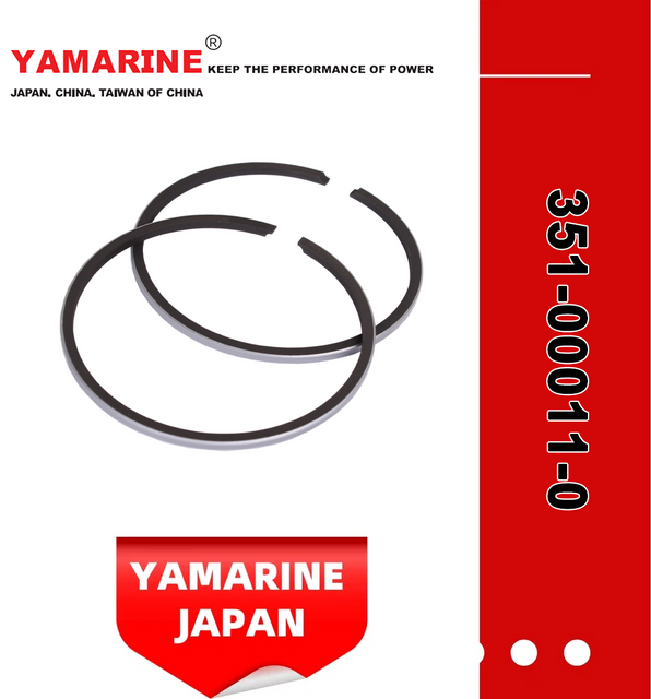 YAMARINE outboard motor Piston Ring 351-00011-0 fit for MERCURY TOHATSU 9.9HP/15HP/18HP