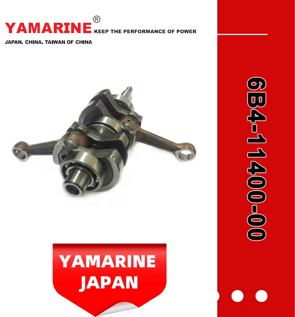 9.9/15HP E15dmhl E9.9dmhl YAMAHA Outboard Crankshaft Assy 6b4-11400-00 for 6b4 Engine