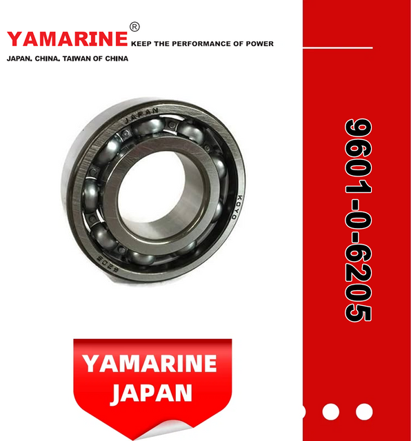 YAMARINE outboard motor Ball Bearing 9601-0-6205 fit for MERCURY TOHATSU 9.9HP/15HP/18HP