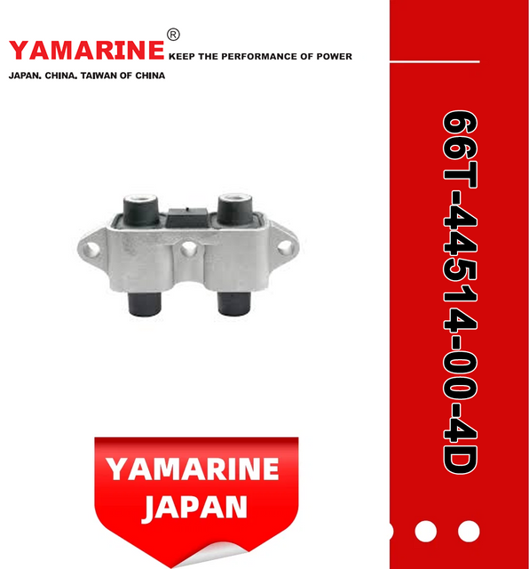 Rubber Mount Damper 66t-44514-00-4D for YAMAHA E40X 40HP Outboard Engine Motor Parts, Parsun T40-02020000, 66t-44514-00-4D