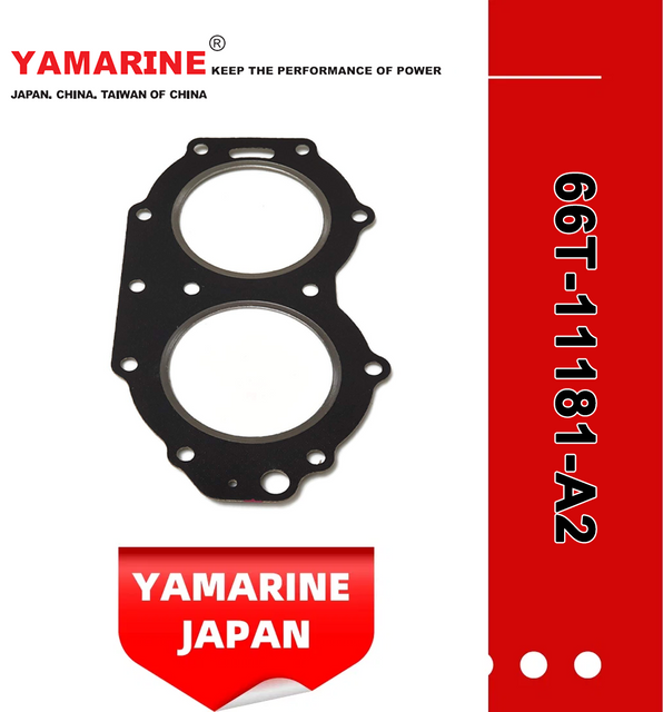 66t-11181-A2 Cylinder Head Gasket for YAMAHA 40HP 40X E40X Outboard Engine, 66t-11181-00